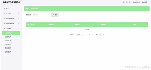 基于Django與Vue的兒童二手用品交易網(wǎng)站設(shè)計與實現(xiàn)